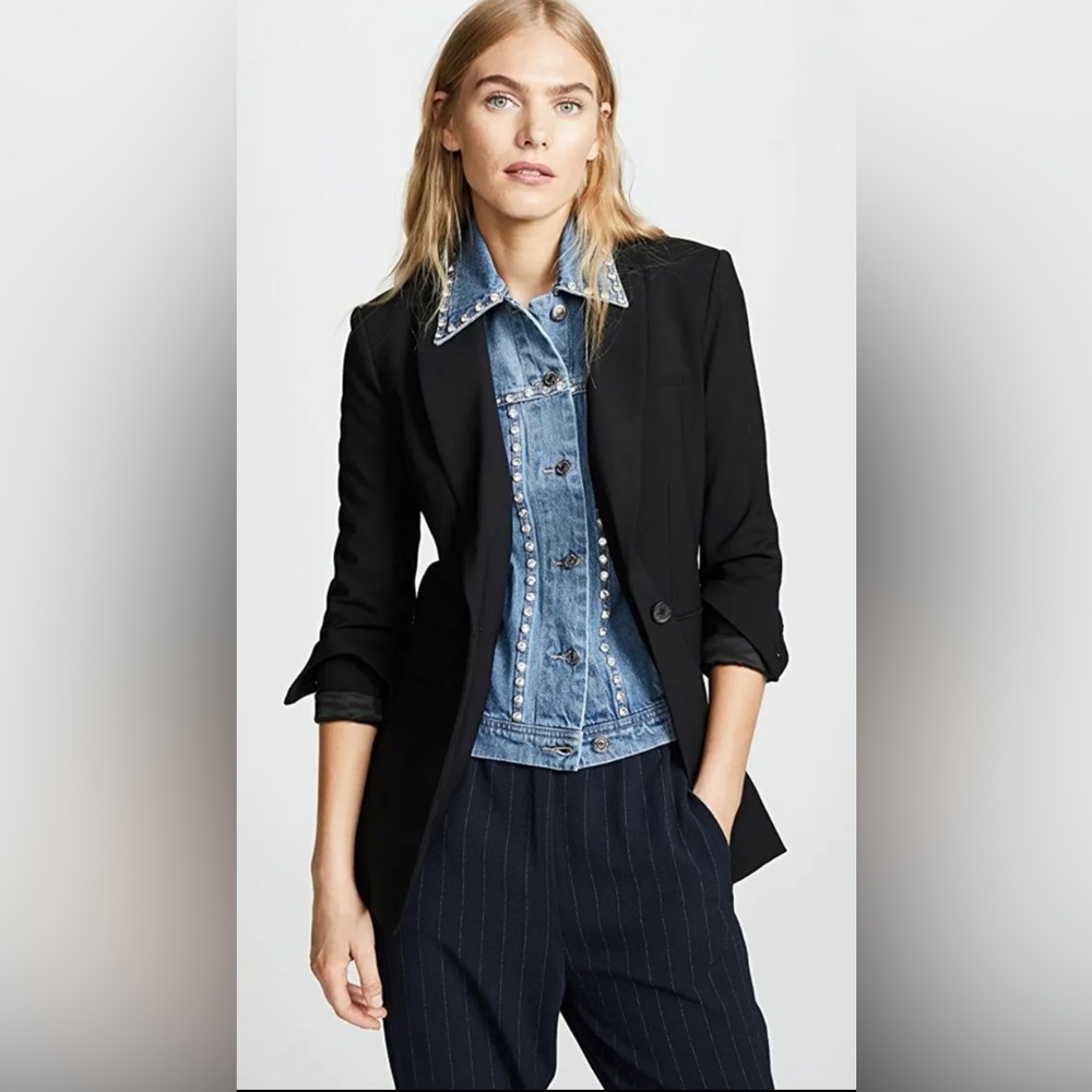 Veronica Beard dickey insert for blazer